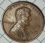 США 1 цент 1971, фото №2