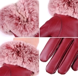 1шт - Женские утепленные перчатки р S-M-L для сенсорного экрана, photo number 6