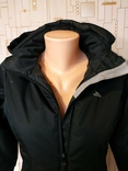 Куртка спортивна жіноча. Термокуртка TRESPASS мембрана 2 000 мм на зріст 134-140 см, numer zdjęcia 5