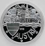 25 евро Австрия Венская сокровищница серебро, фото №3