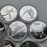 20 долларов Канада Олимпийские игры в Калгари набор 10 монет полный набор, фото №5