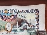 Памятный сертификат США WW2 1945, фото №4