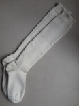 Шкарпетки високі натуральна вовна, h 55 см., не використовувались, фото №4