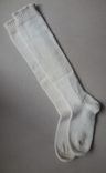 Шкарпетки високі натуральна вовна, h 55 см., не використовувались, фото №5