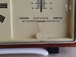 Вінтаж. Годинник-маяк з барометром і термометром. СРСР.. 70-ті роки, фото №4