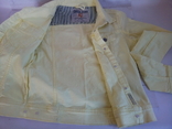 Жіноча джинсова літня куртка, колір лимона., numer zdjęcia 7