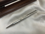 Срібна кулькова ручка IG Metal Подяка за сорок років членства Німеччина, фото №3