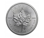 20 штук срібна монета Канадскький кленовий лист, фото №3