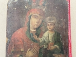 Ікона Богородиця та Ісус, фото №11
