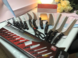 Набір кухонних ножів із нержавіючої сталі 13 in 1, фото №3