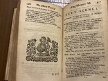 Лондон 1714 Твори Вільям Шекспір Збірка Конволют Стародрук Гравюри, фото №10