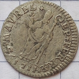 Папское государство,Ватикан.Феррара.Мурайола-2 байокки 1711,Clemente XI /1700-21, фото №3