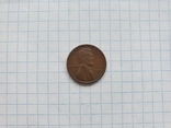 1 cent цент 1945 D США USA, фото №2