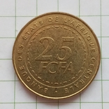 Центральная Африка 25 франков 2006 год, фото №2