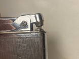 3. Бензиновая зажигалка Mosda Streamline Lighter Case с встроенным портсигаром. Англия, фото №10