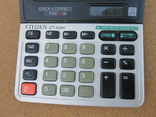 Калькулятор сонячний Citizen CT-500V Оригінальний, фото №3