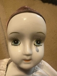 Лялька-статуетка, П'єро, порцеляна, фото №2
