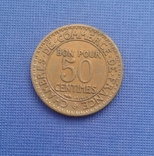Франция 50 сантимов 1924 год, фото №2