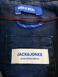 Сорочка джинсова стрейчева JACK &amp; JONES унісекс p-p XS, numer zdjęcia 11