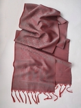Бангалорський шовковий шарф, узор пейслі, фото №5