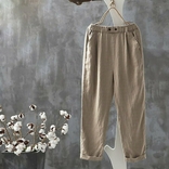 Льняные брюки в расцветках рр 42-56, фото №5
