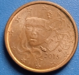 Франция 1 евроцент, 2015, фото №2