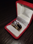 Перстень (кольцо) с бриллиантом, фото №4