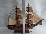 Парусник Swift 1778, модель из дерева, фото №5