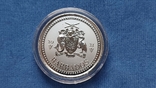 1 доллар 2021 Барбадос Трезуб серебро 999, 1 унция, KM#146, фото №4