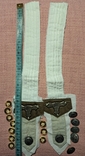 Нашивки альпийский стиль, декор, пуговицы имитация рог, пуговицы металл на ножке, фото №3