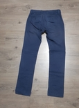 Штаны джинсы синие slim, фото №6
