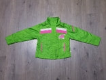 Куртка детская зелёная как дождевик, фото №2