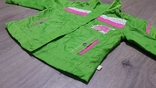 Куртка детская зелёная как дождевик, фото №3
