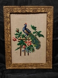 Парные вышивки на холсте (крестиком) "Птички". 1937 год, фото №7