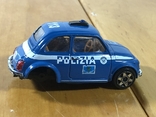 Игрушка Burago 1/43 полицейская машинка Фиат 500, фото №3