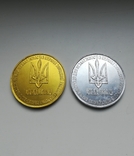 1 гривна розброення Dollar 1996 Пiвденмаш 2шт., фото №11