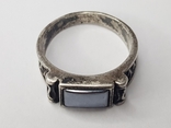 Кольцо серебро 925 пр. 4,6 гр. Размер 19, фото №4