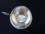Кофейная пара серебро 800 пр вес 106 гр, фото №4