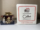Газовая зажигалка Colibri Lighters Limited. Сусальное золото. Листовой мотив., фото №2