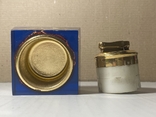 Газовая зажигалка Colibri Lighters Limited. Сусальное золото. Листовой мотив., фото №6
