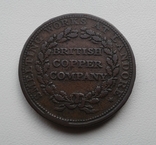 1 пенни 1812. BRITISH COPPER COMPANY, фото №2