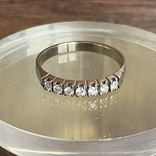Золотий перстень з діамантами, фото №2