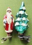 Дед Мороз и Елка на прищепках, фото №2