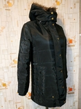 Куртка демісезонна жіноча без ярлика хутро р-р S, фото №4