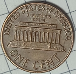США 1 цент 1970 D, фото №3
