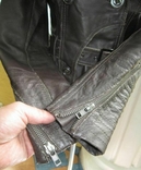Стильная женская кожаная куртка VERO MODA. 42р. Лот 1135, фото №7