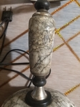 Сталинская лампа мрамор, без флакона, фото №3