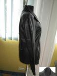 Модная женская кожаная куртка-пиджак KIRCILAR. Турция. 46р. Лот 1136, фото №4