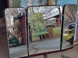 Старинное настольное зеркало -трельяж. конец 19-начало 20 века, фото №2