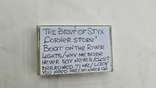 Аудиокассета styx найкращий кутовий магазин styx човен на річці, фото №2